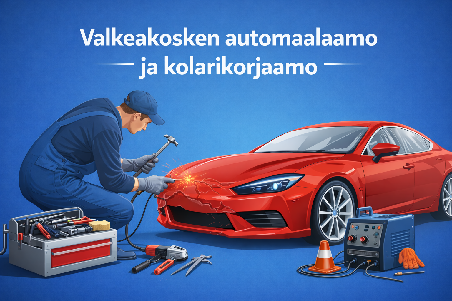 Automaalaus ja korikorjaus Finlitpro Valkeakoski